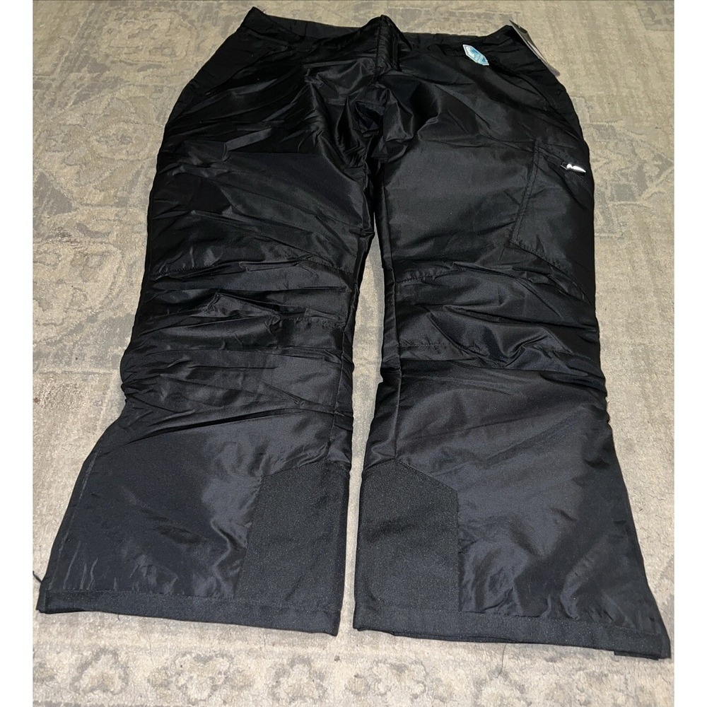New Arctic Quest‎ Womens Insulated Ski/Snow Pants Sz 1X (16/18) Black